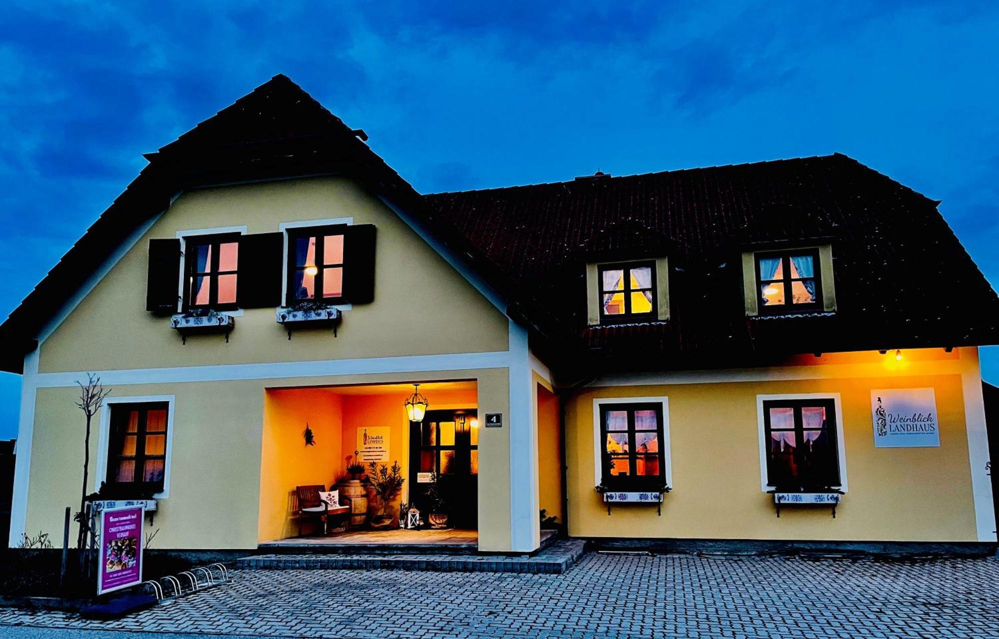 Landhaus Weinblick Rohrendorf bei Krems Esterno foto